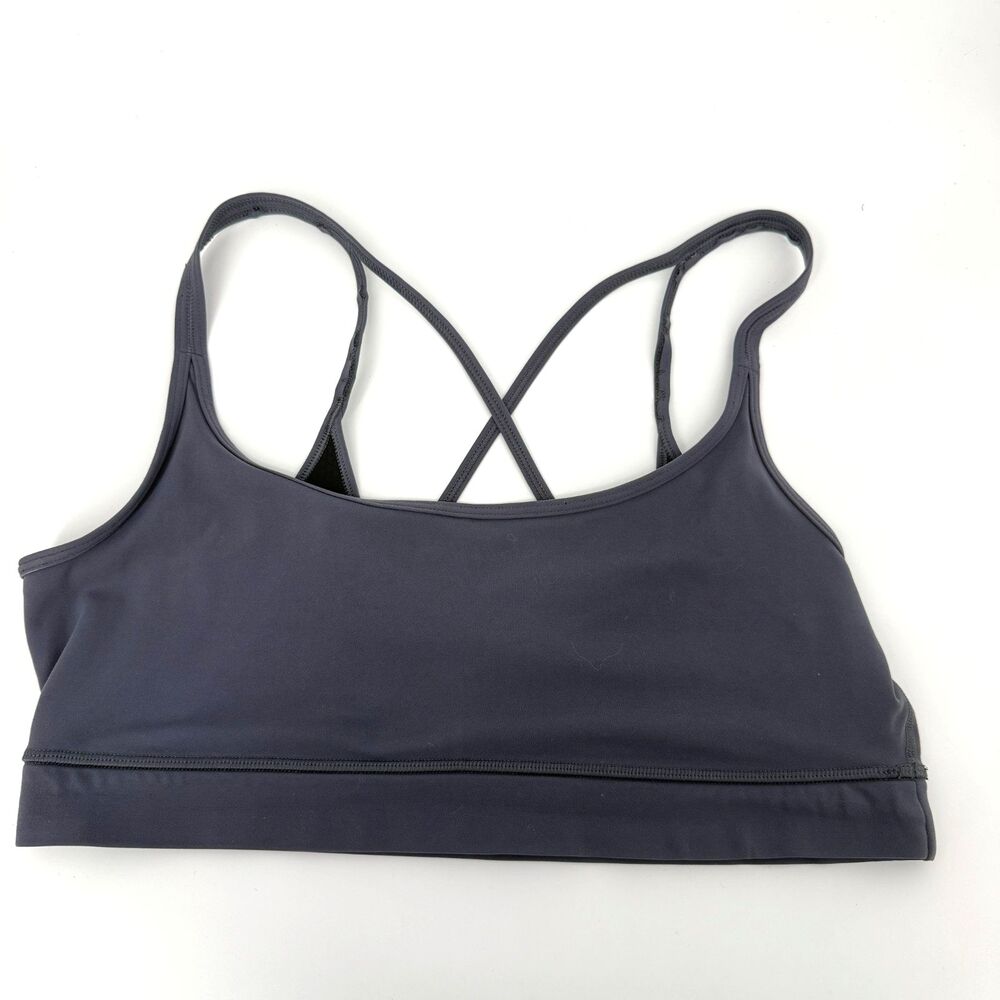 Vuori Yosemite Bra Blue Performance Sports Bra Run Outdoor Size XL